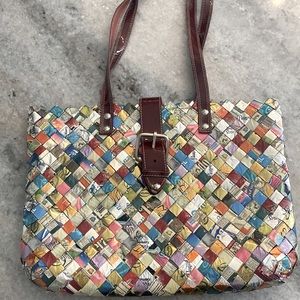 Nahui Olin Candy Wrapper Handbag